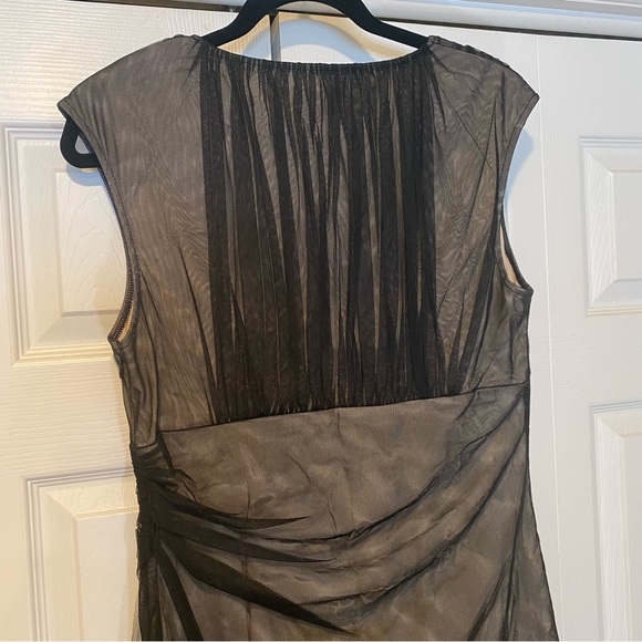 NWOT London Times Formal Elegant Little Black Dress. Plus Size 14 - Picture 6 of 13
